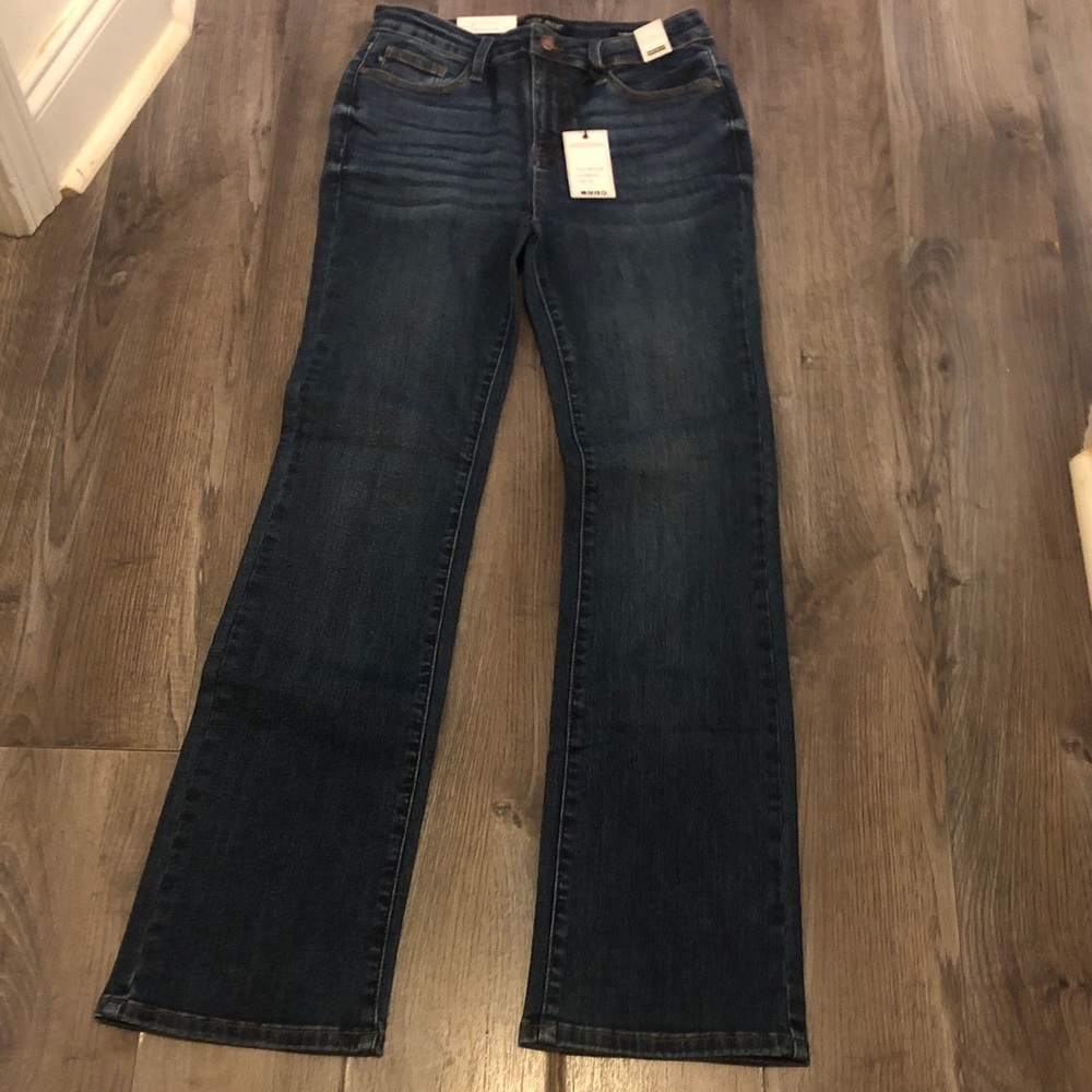 Judy Blue Dark Blue Flare Jeans